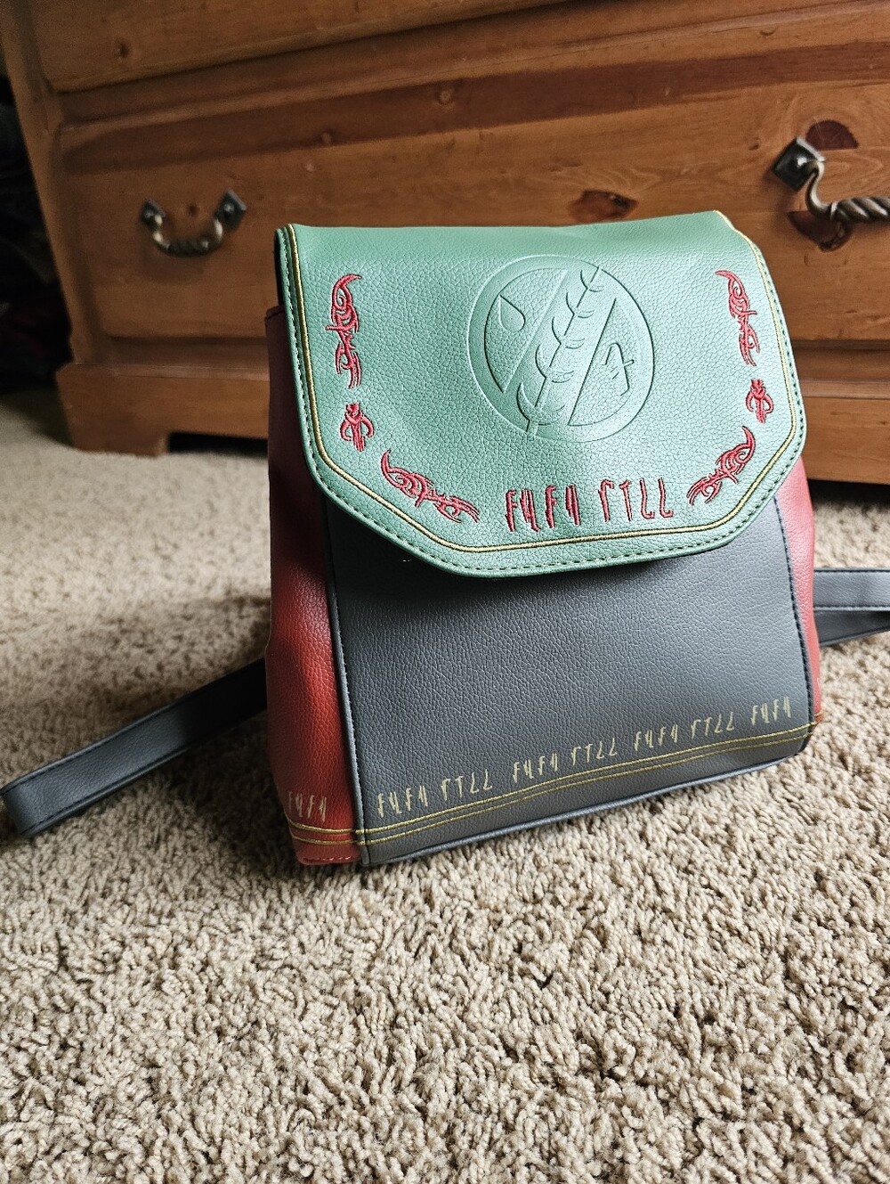 Disney Danielle Nicole Star Wars Mini Backpack Boba Fett
